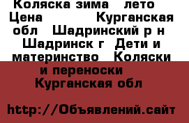 Коляска зима  -лето. › Цена ­ 3 300 - Курганская обл., Шадринский р-н, Шадринск г. Дети и материнство » Коляски и переноски   . Курганская обл.